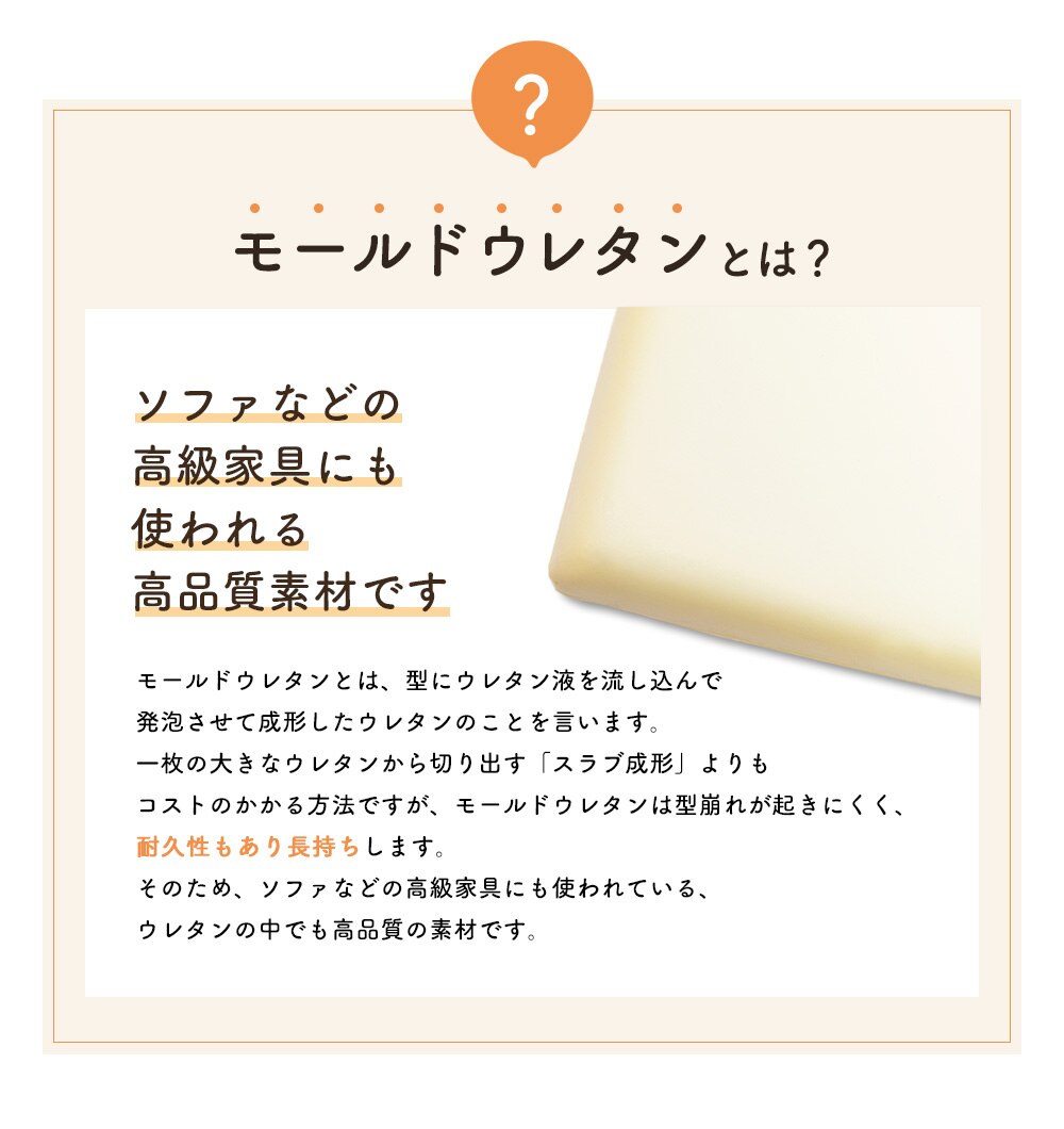 低反発シートクッション40&times;40 TSK-40R ブラウン 8