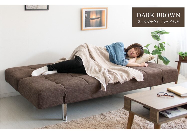 リクライニングソファベッド RSBP-1810 ブラック_レザー【代引き不可】23