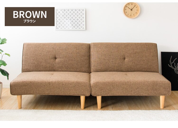マルチソファベッド MSBS-1880 ベージュ 【代引き不可】22