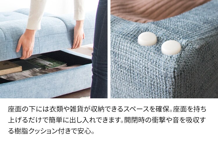 マルチソファベッド MSBI-1885 ダークブラウン【代引き不可】12