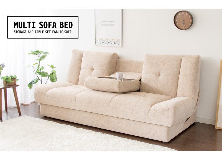 マルチソファベッド MSBI-1885 ダークブラウン【代引き不可】18