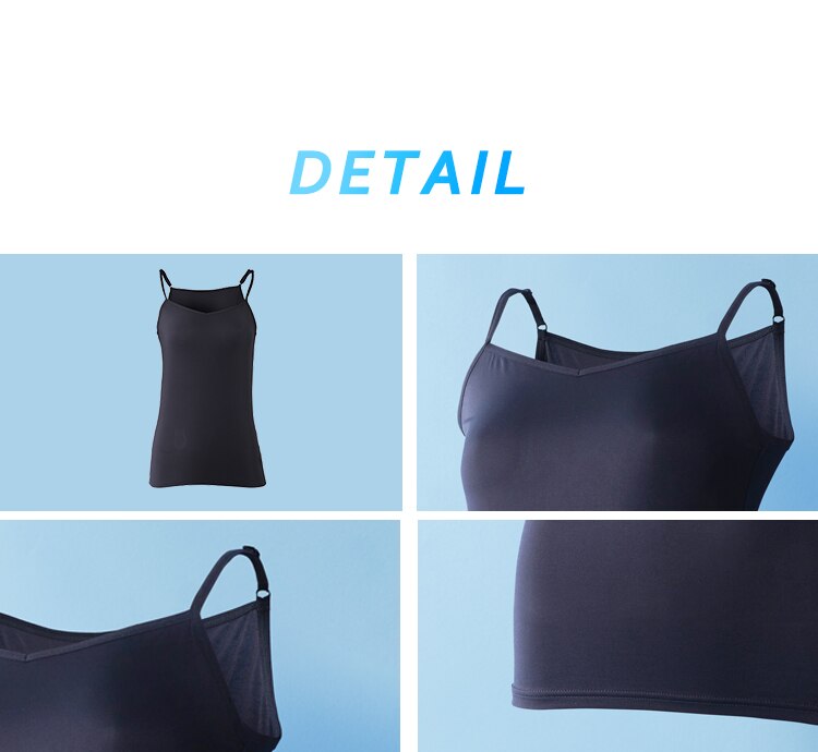 【メール便】レディース ドライインナー キャミソール LDCU-M ホワイトM【代引き不可】3