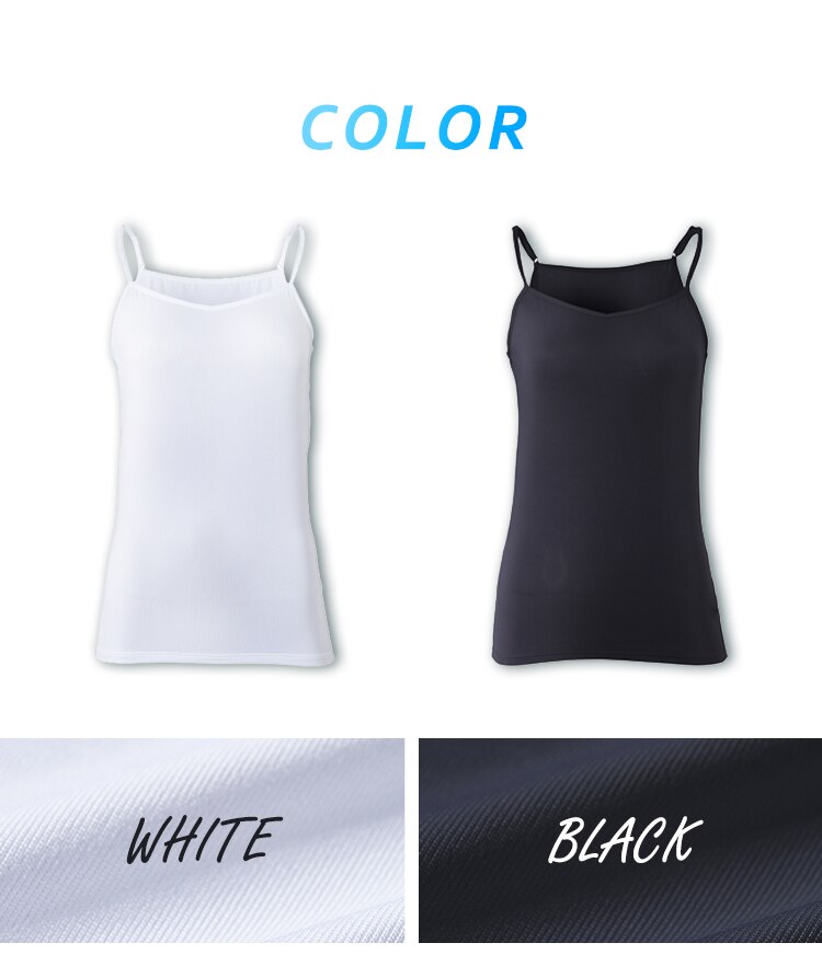 【メール便】レディース ドライインナー キャミソール LDCU-M ホワイトM【代引き不可】5