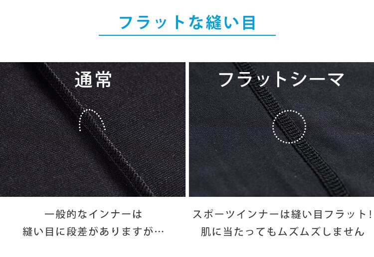 【メール便】メンズ スポーツタイツ ブラック MST-M M【代引き不可】4