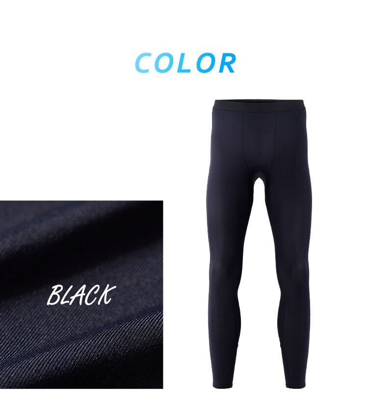 【メール便】メンズ スポーツタイツ ブラック MST-M M【代引き不可】5