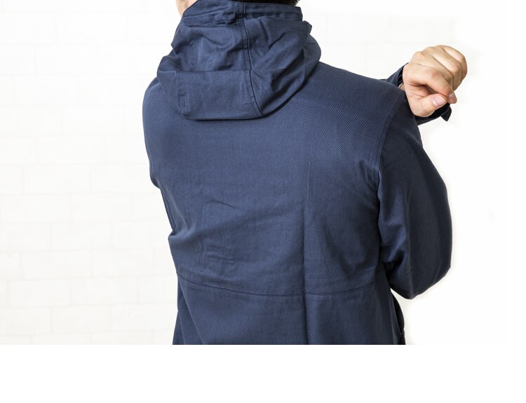 綿アノラックパーカー CTAP-S グリーンS3