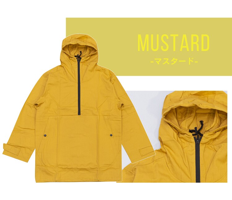 綿アノラックパーカー CTAP-S グリーンS13