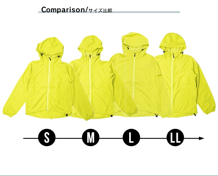 ポータブル撥水ジャケット PWRJ-M ブラックM【前払い不可】【代引き不可】【同梱不可】18