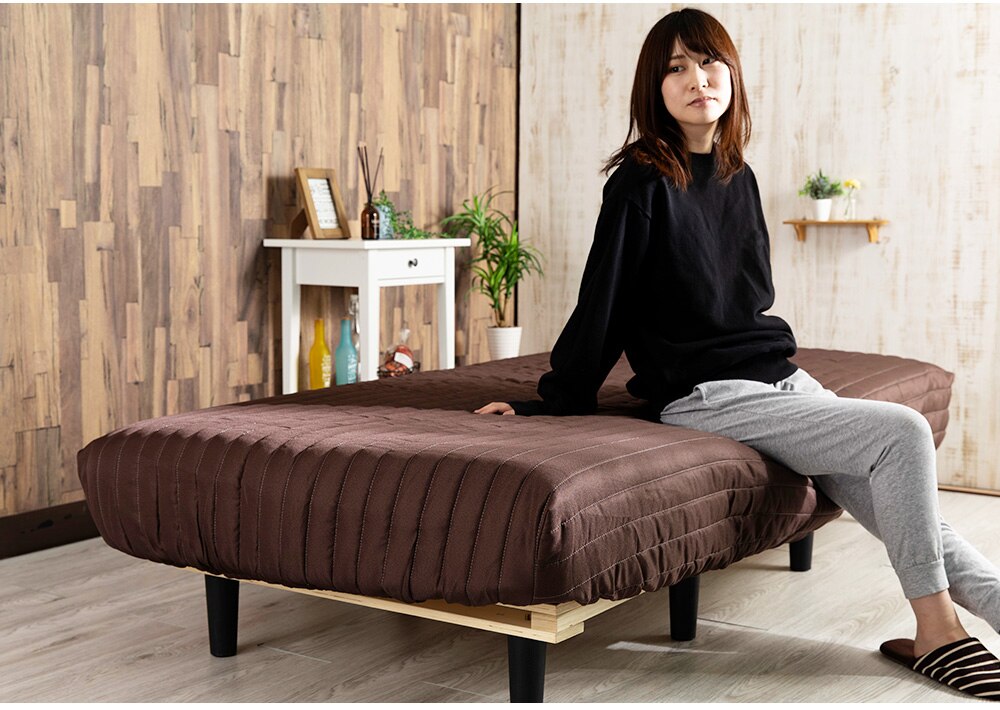 脚付きマットレスカバー シングル AATMC-S グレー【前払い不可】【代引き不可】【同梱不可】14