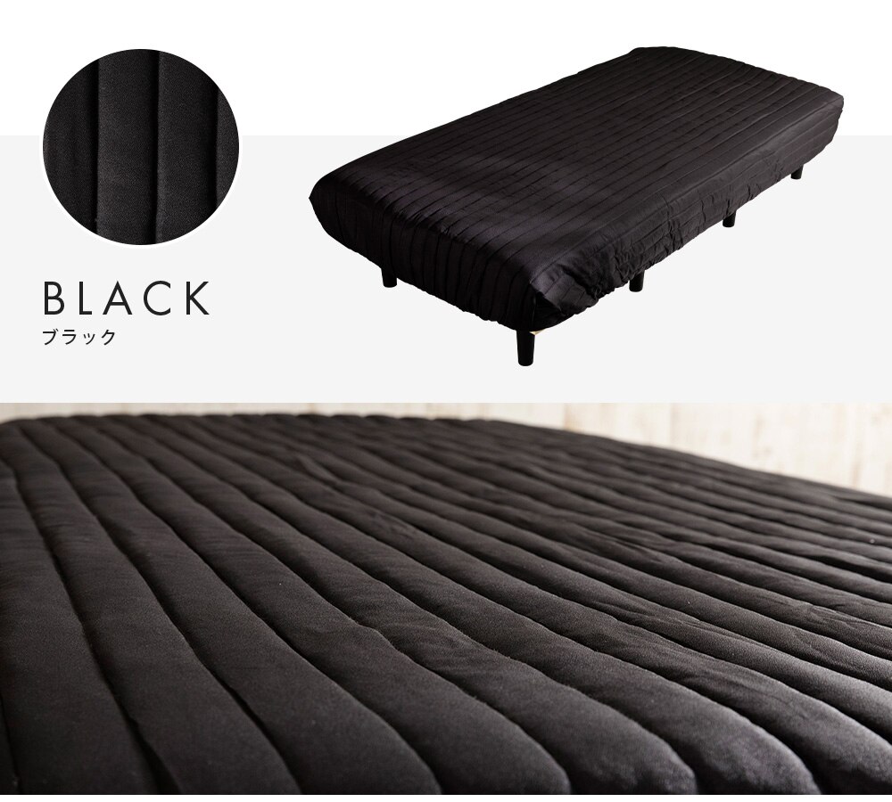 脚付きマットレスカバー シングル AATMC-S グレー【前払い不可】【代引き不可】【同梱不可】17