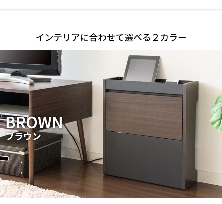 ケーブル収納ボックス CABX-500 ナチュラル14