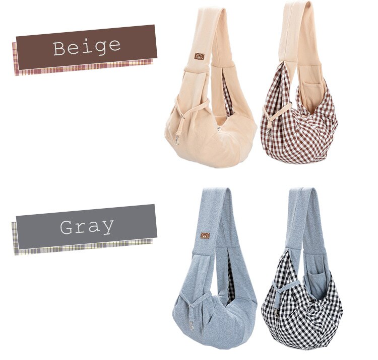 リバーシブルペットスリングネイビー　 13