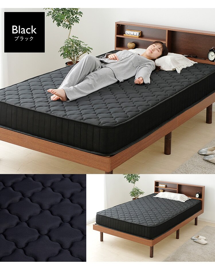 マットレス シングル ポケットコイル 厚さ20? ホワイト 11