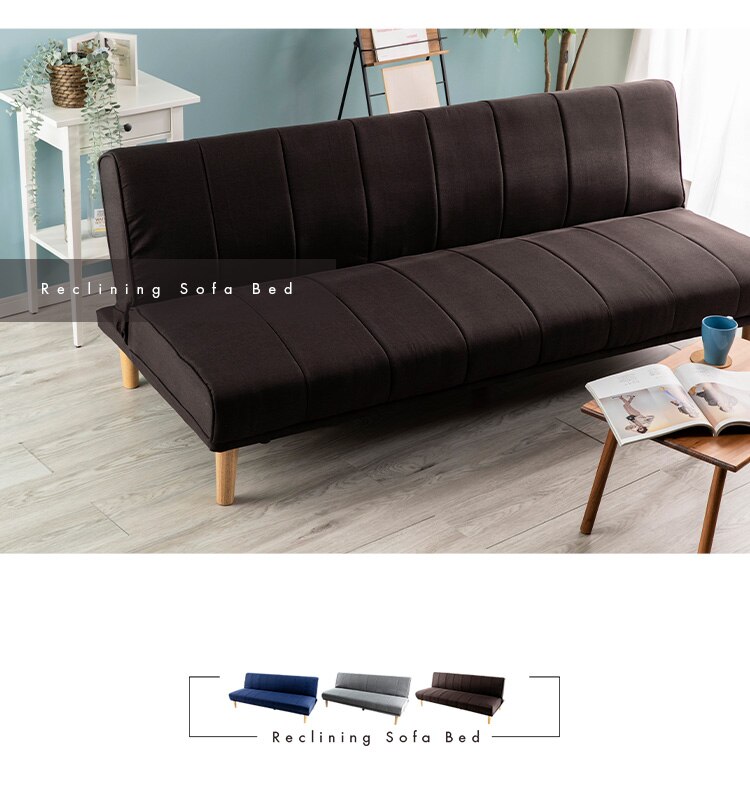 リクライニングソファベッド RSSB-1800 ネイビー【前払い不可】【代引き不可】【同梱不可】5