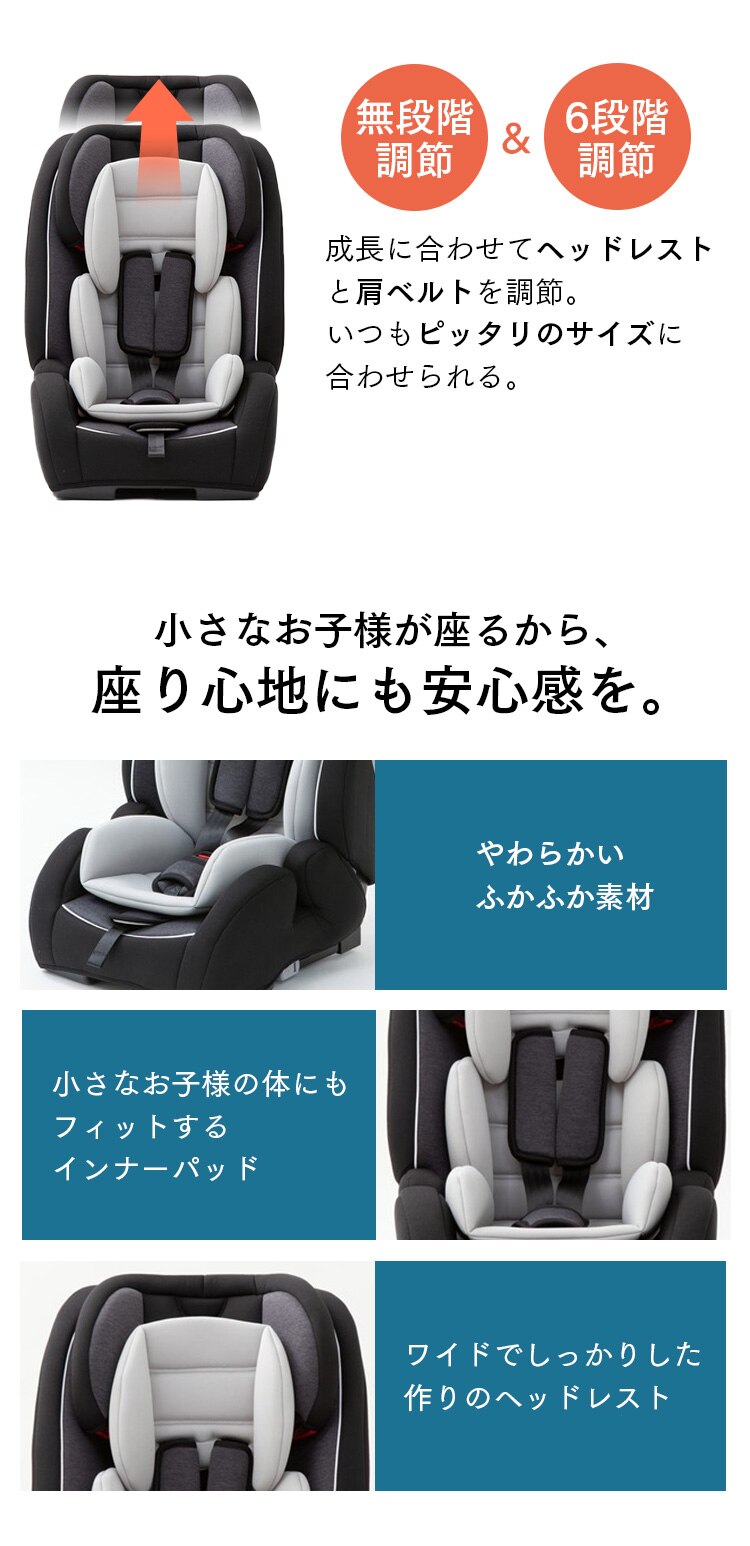 【訳あり】【ネイビー限定】チャイルド＆ジュニアシート ネイビーPZ ISOFIX 88-1207【前払い不可】【代引き不可】【同梱不可】2