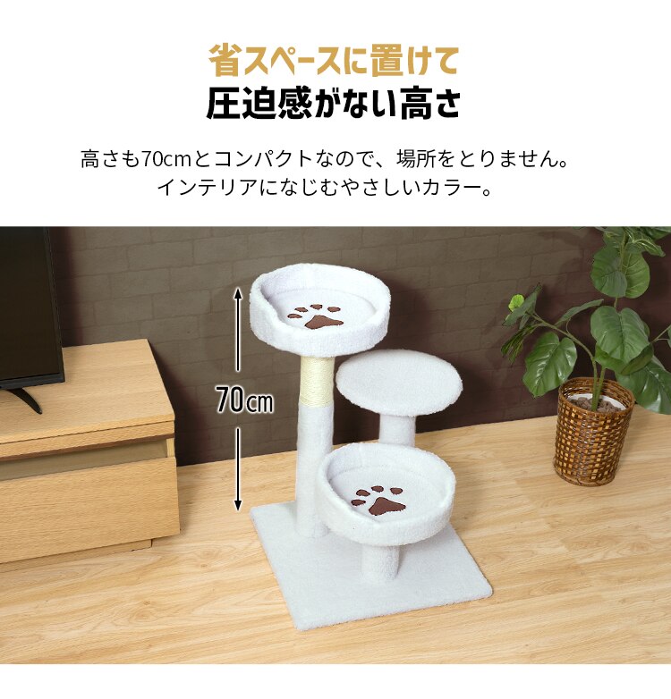 キャットタワー 据え置き CTLR-50 6