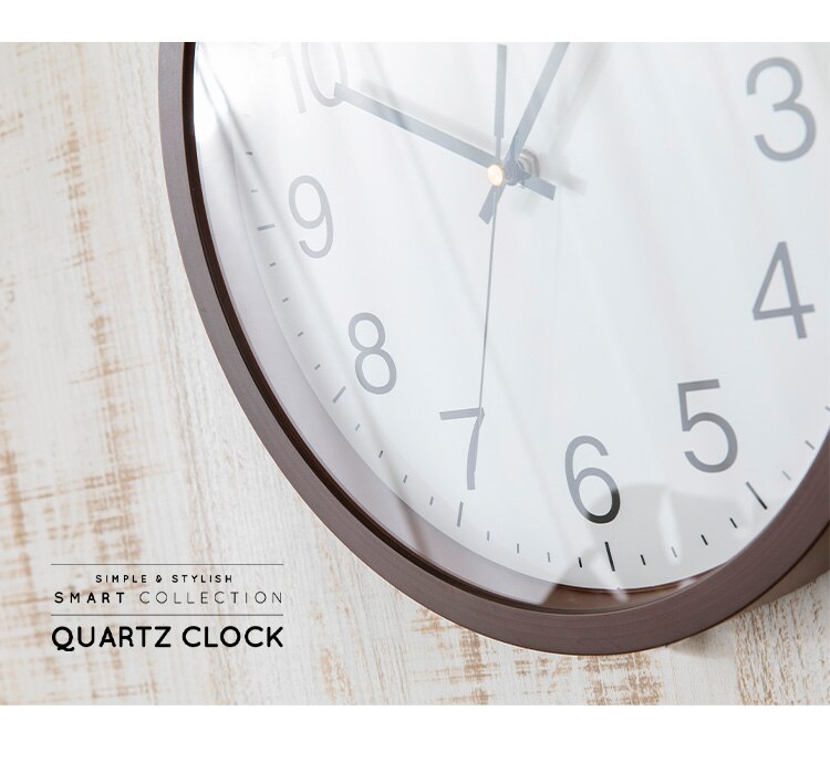 壁掛け時計 PWCR-30-M ナチュラル4