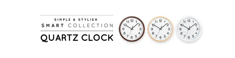 壁掛け時計 PWCR-30-M ナチュラル7