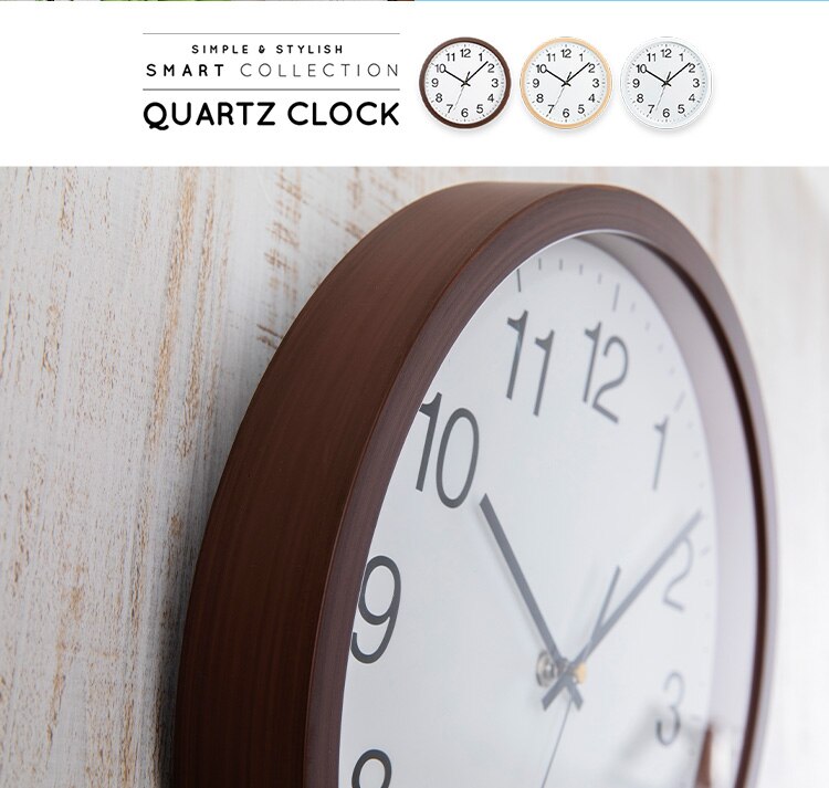 壁掛け時計 PWCR-30-M ナチュラル19