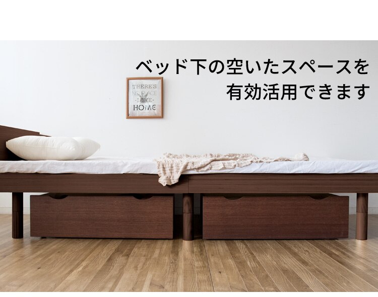 【2個セット】収納ボックス ベッド下 ホワイト1