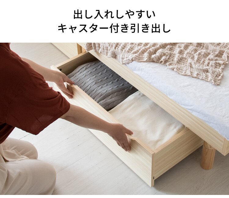 【2個セット】収納ボックス ベッド下 ホワイト3