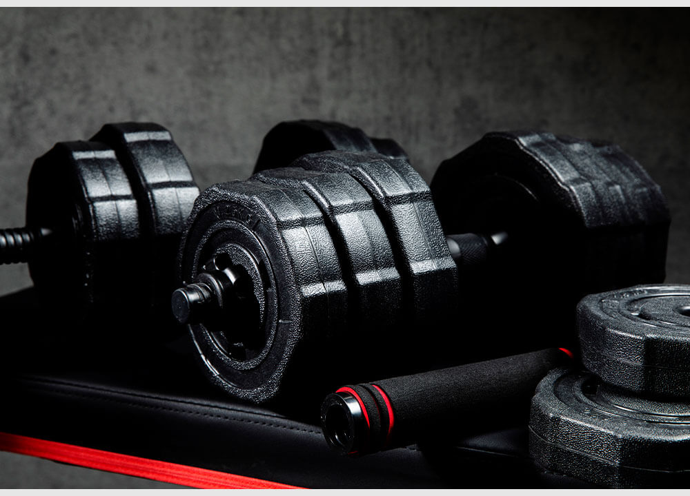 TKクリエイト 40kg(20kg&times;2個)ダンベルセット TKS02CM011 2