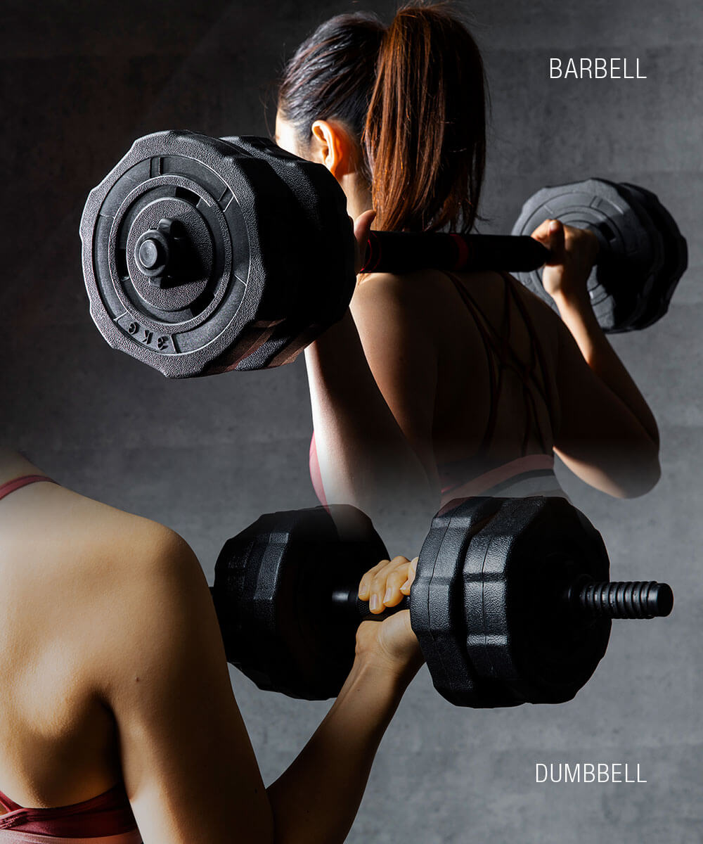 TKクリエイト 40kg(20kg&times;2個)ダンベルセット TKS02CM011 21