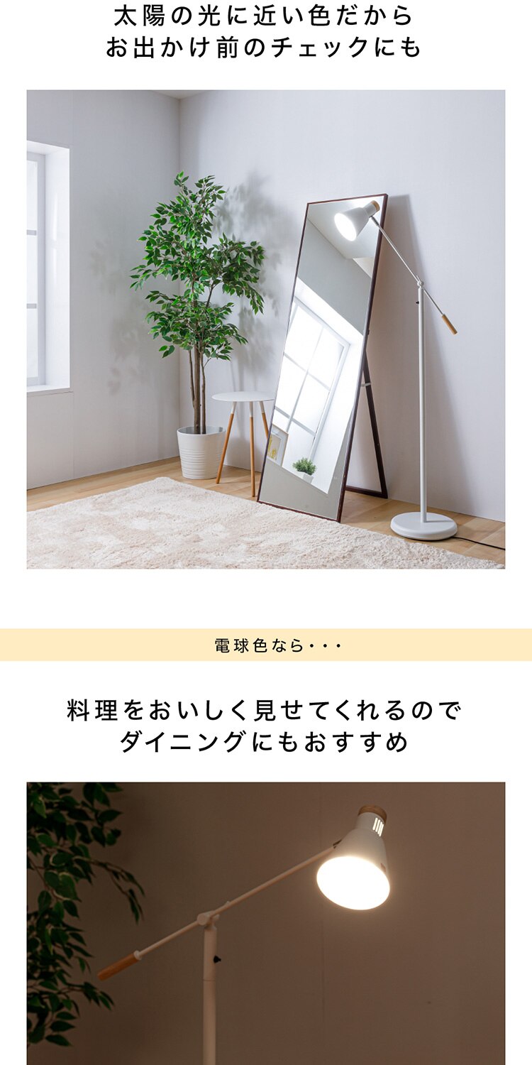 スタンドライト E26 PFL-1T-B ブラック 【前払い不可】【代引き不可】【同梱不可】4