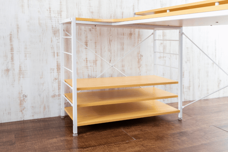 机 デスク PCデスク L字 LDK-1279 ホワイト7