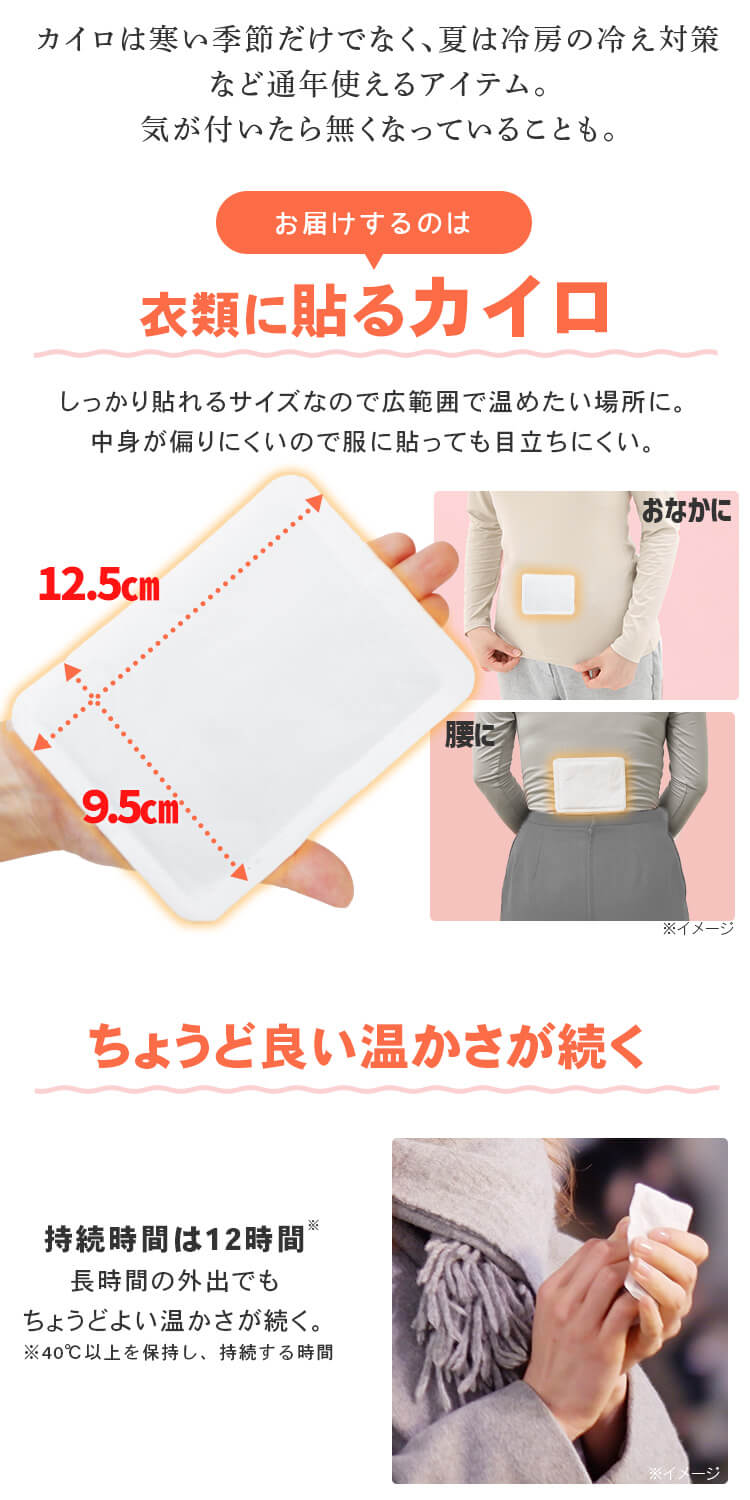 【480枚】 カイロ 貼る レギュラーサイズ1