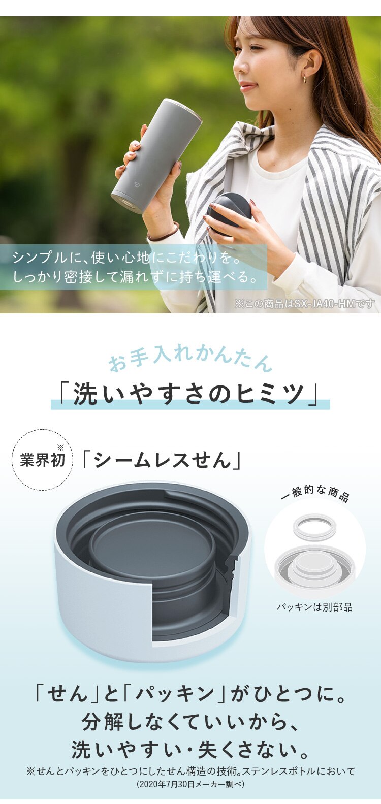 象印 象印ステンレスマグ SM-ZA48 ペールホワイト　3