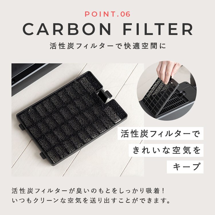 セラミックヒーター 首振り Hanx-Home HA-M02G グレー8