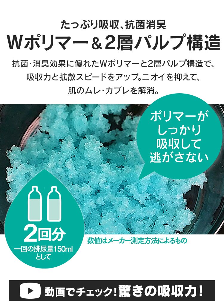 【8個セット】パンツ用尿取りパッド 30枚入3