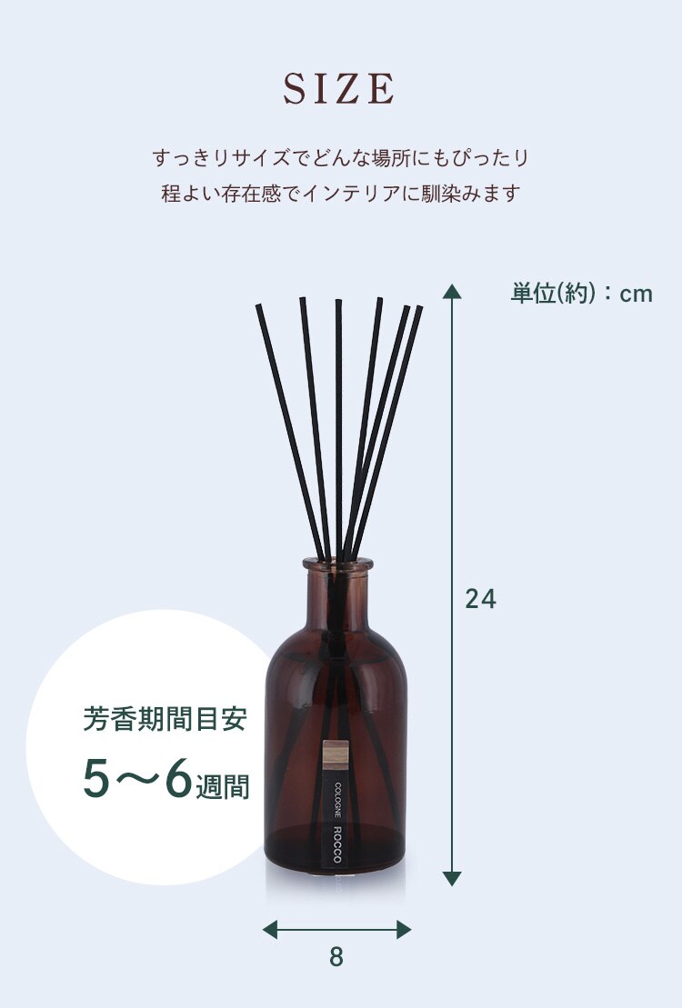 芳香剤 ロッコ ディフューザー 150ml ラボン4