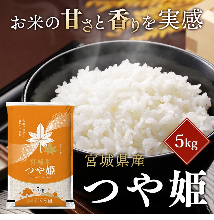 【10kg】 令和7年産 宮城県産 つや姫 5kg&times;2 【時間指定不可】【代引き不可】0