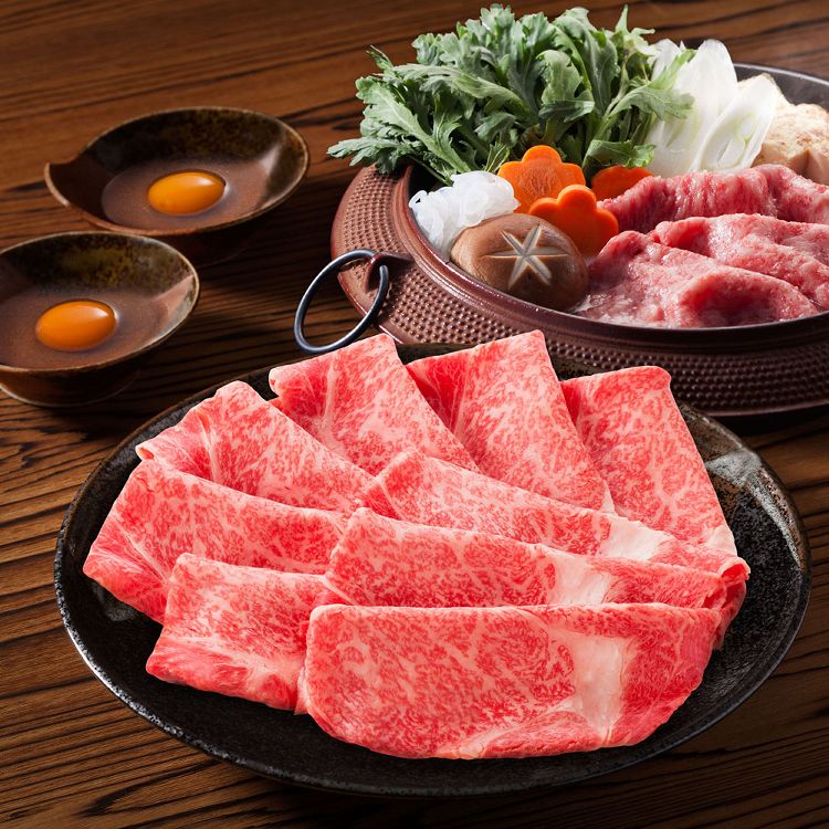 【冷凍】京都大橋亭黒毛和牛すき焼き 640g【代引き不可】0