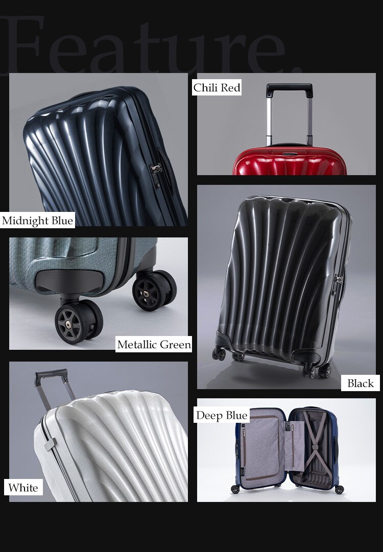 スーツケース サムソナイト 68L 4〜6泊 ダブルキャスター C-lite スピナ 69/25 チリレッド1