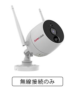 Wi-Fiネットワークカメラ10局レコーダーセット 白15