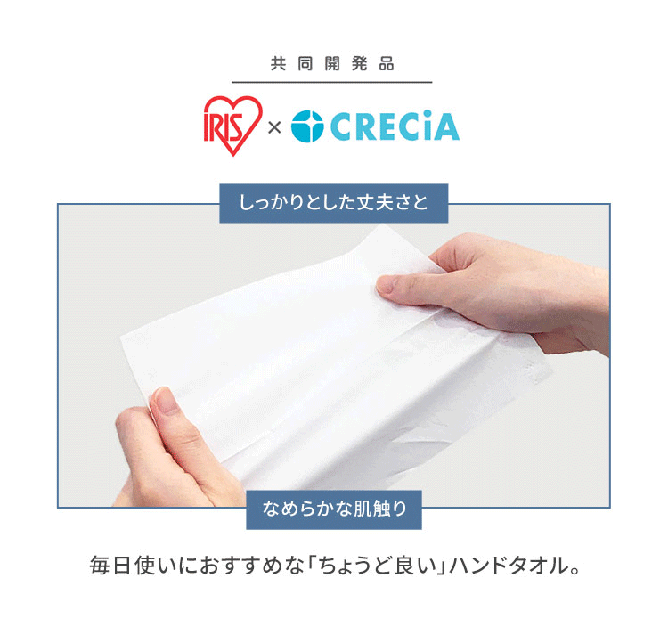 ハンドタオル 1パック Mサイズ 日本製紙クレシア1