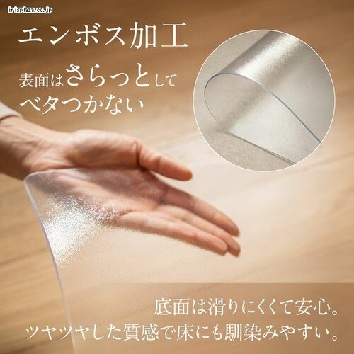 PVCキッチンマット 60&times;180cm 透明 TPM-6180 0