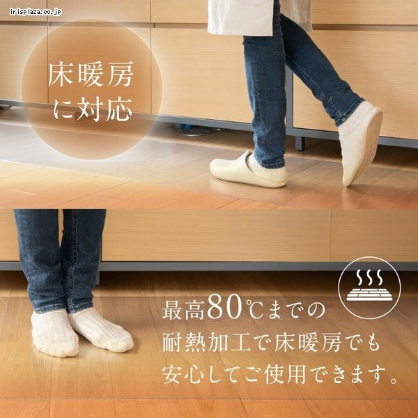 PVCキッチンマット 60&times;180cm 透明 TPM-6180 4