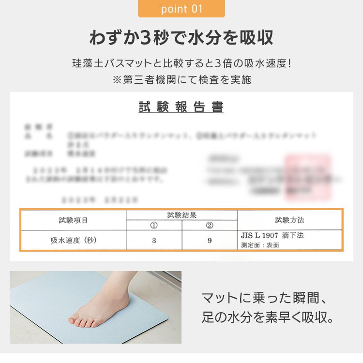 ラバストーンバスマットソフト ライト M NEO-351-BE ベージュ2