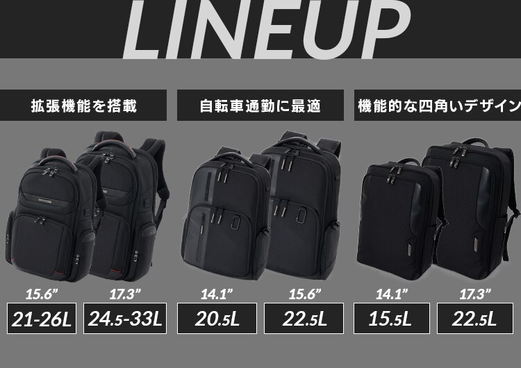 Samsonite LPT BACKPACK 15.6 BLACK 142143-1041 【前払い不可】【代引き不可】【同梱不可】6