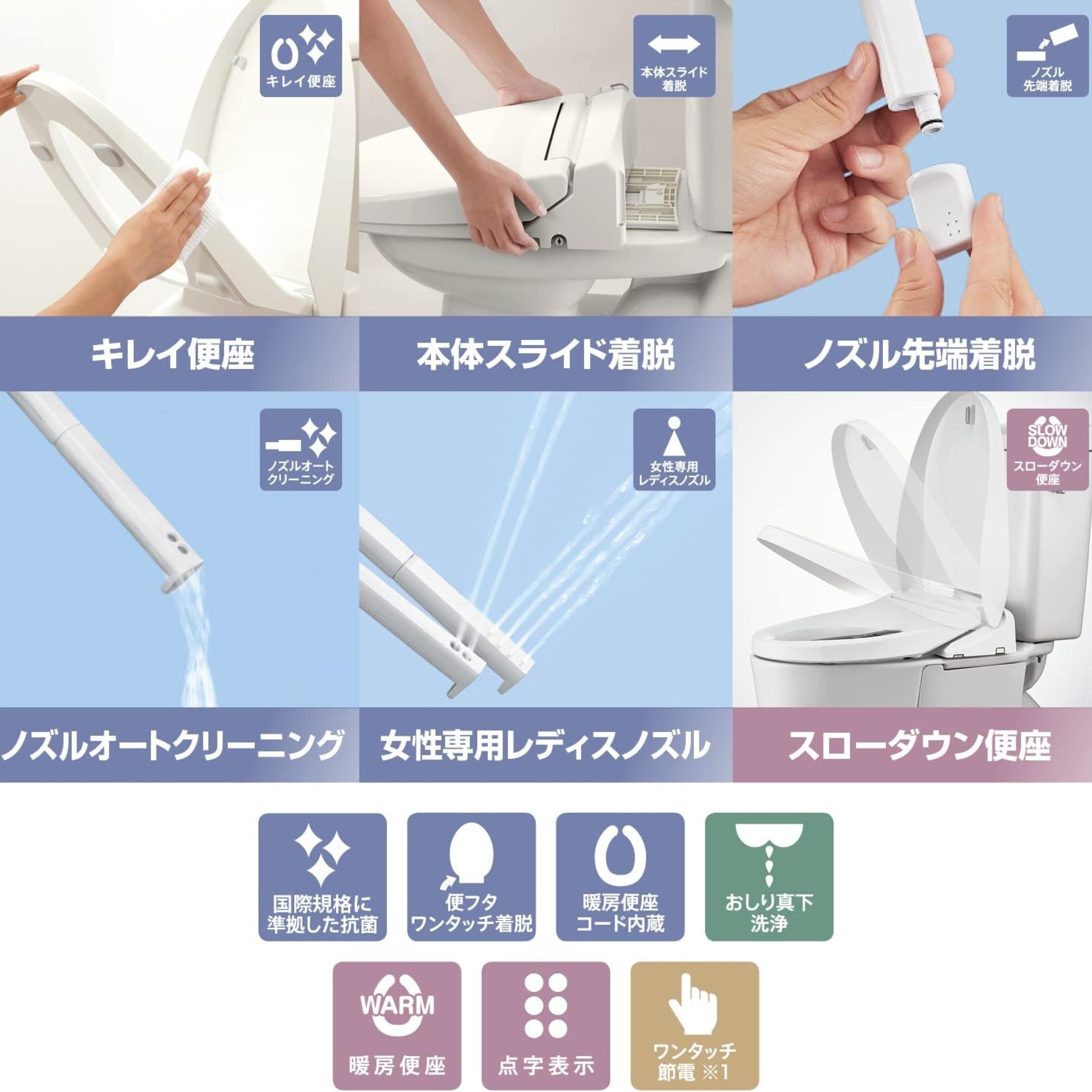 温水洗浄便座 リクシル 温水便座 暖房便座 洗浄便座 便座 貯湯式 シャワートイレ INAX  CW-RG2 オフホワイト1