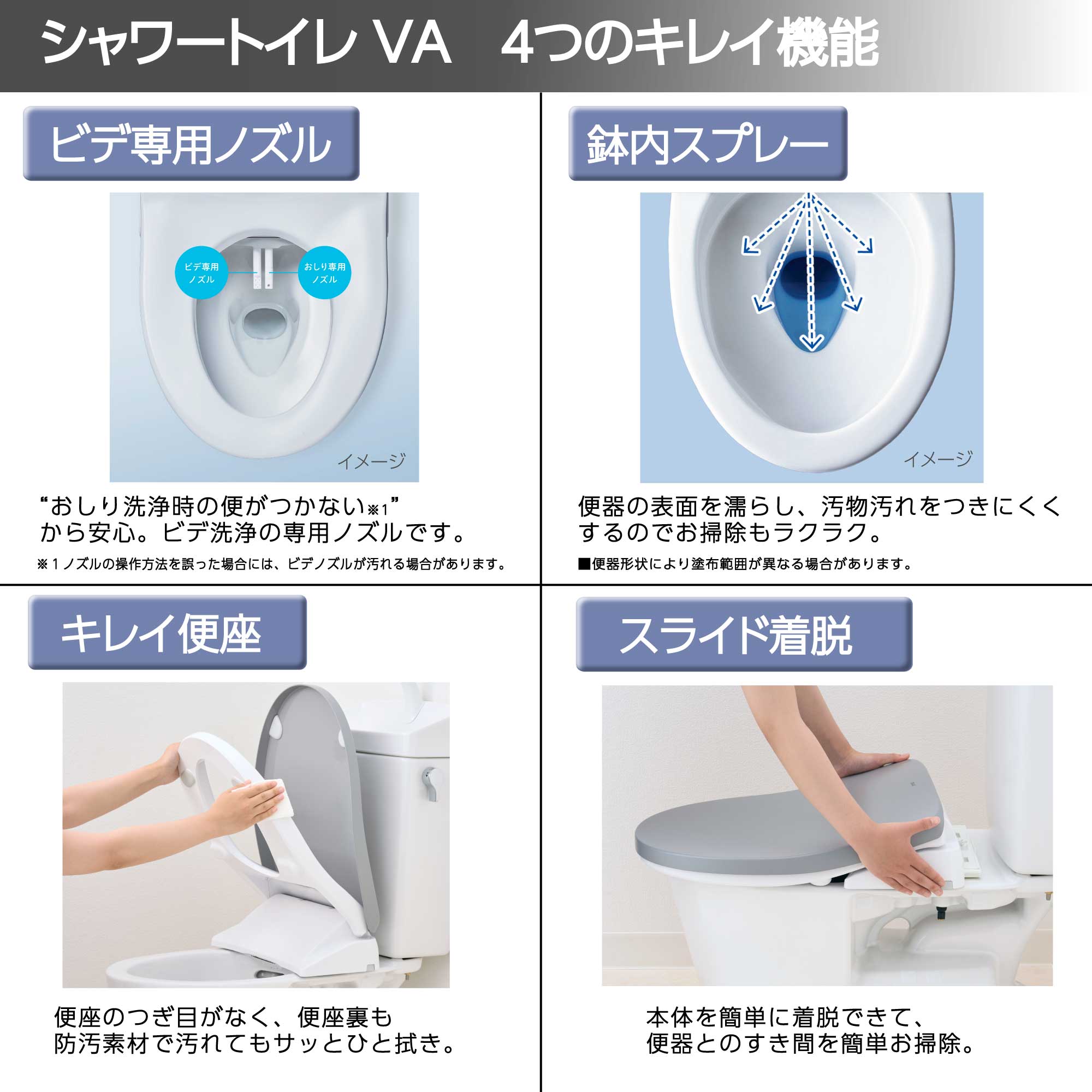 温水洗浄便座 リクシル 温水便座 暖房便座 洗浄便座 便座 瞬間式 シャワートイレ INAX  CW-VA11 ピュアホワイト2