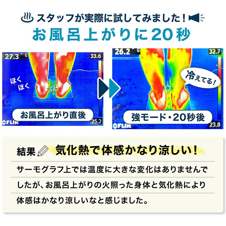 乗れる扇風機 扇風機 お風呂上がり MATFANHWH6