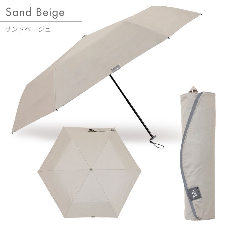 折りたたみ傘 晴雨兼用 日傘 軽量 ミニ50 -0& 52320 コットンホワイト3