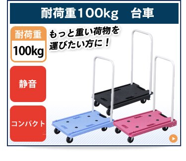 耐荷重100kg台車