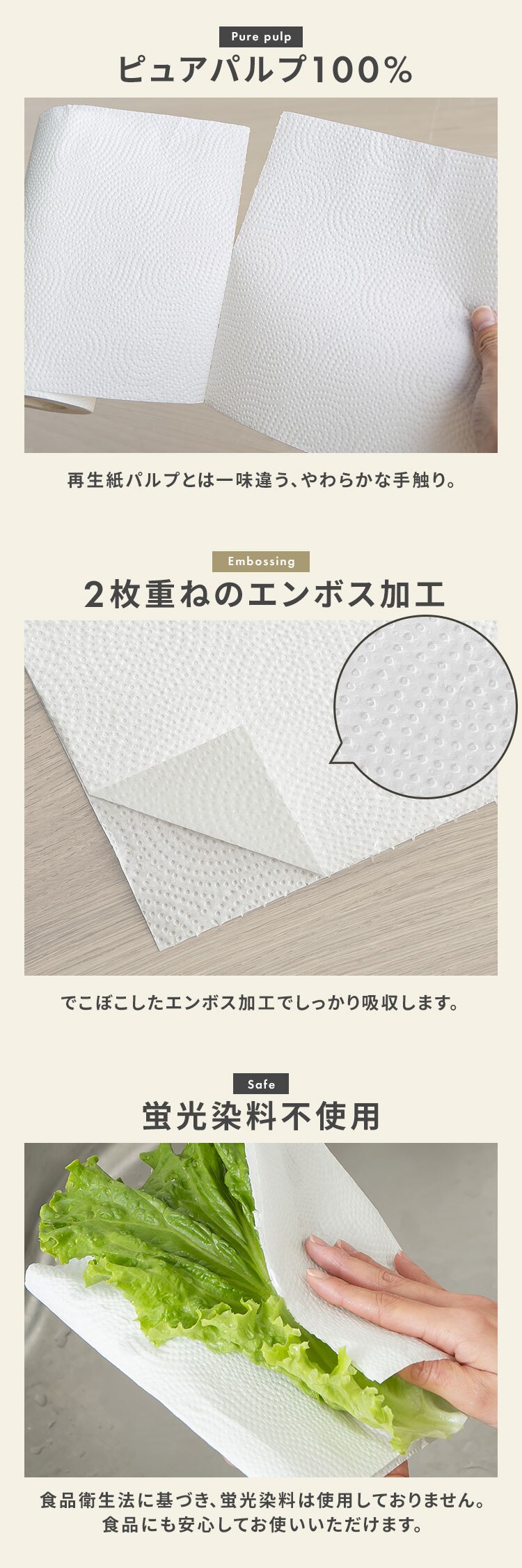 【24ロール】キッチンペーパー4ロール&times;6個セット 【SYCP】2