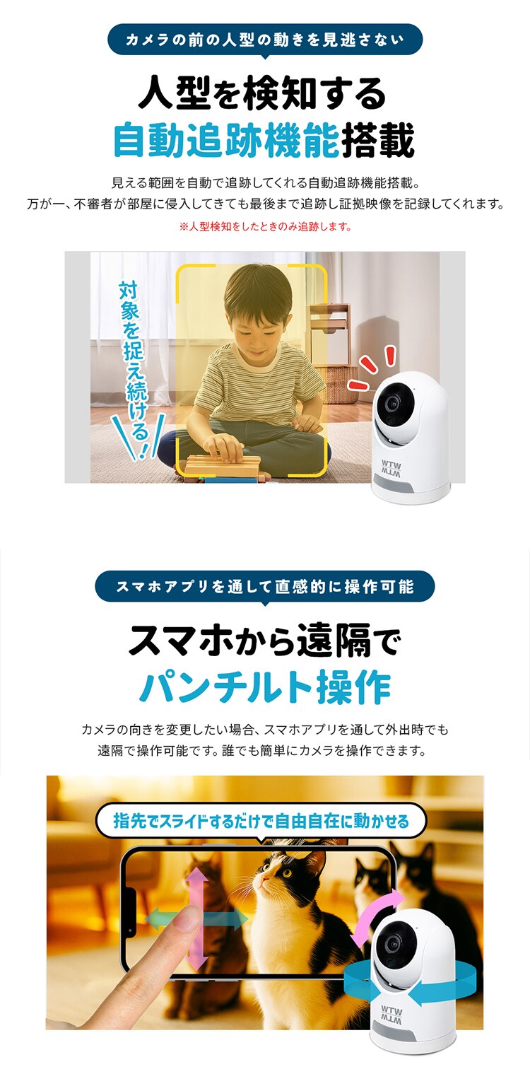 塚本無線 ペットカメラ みてるちゃん猫 24 WTW-NEKO245S 2